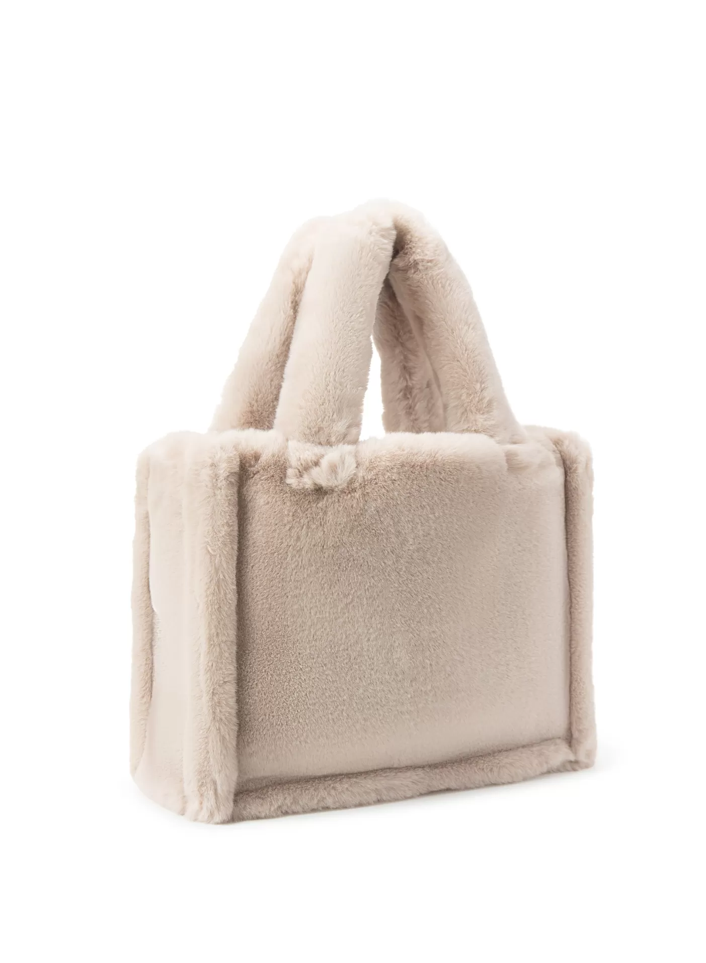 LAMARQUE JADE | Sac Fourre-tout En Fausse Fourrure Os Fashion